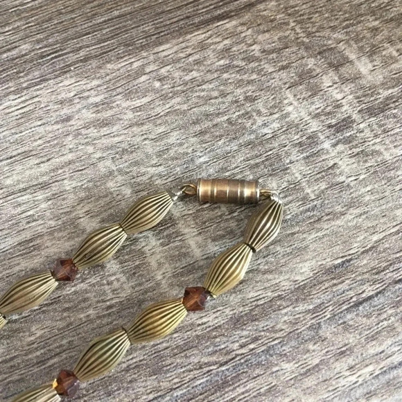Vtg beaded  necklace - Picture 2 of 4